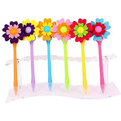 PEN WINDMILL-FROZEN/FLOWERS
