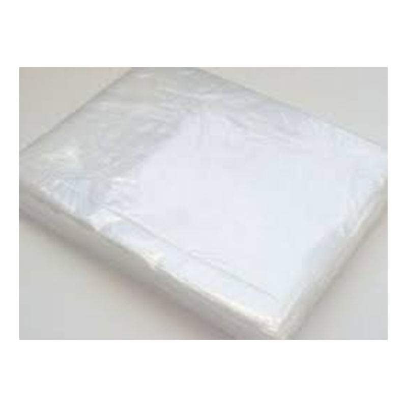 POLY BAG 7x7.5 WHITE BAGS 100 PACK