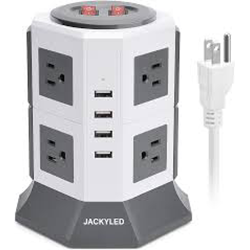 PORTABLE SURGE GUARD 110V 8A 4 PLUG