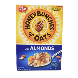 POST HONEY BUNCHES OF OATS ALMOND 411G