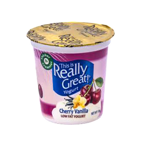 REALLY GREAT YOGURT CHERRY VANILLA 170G
