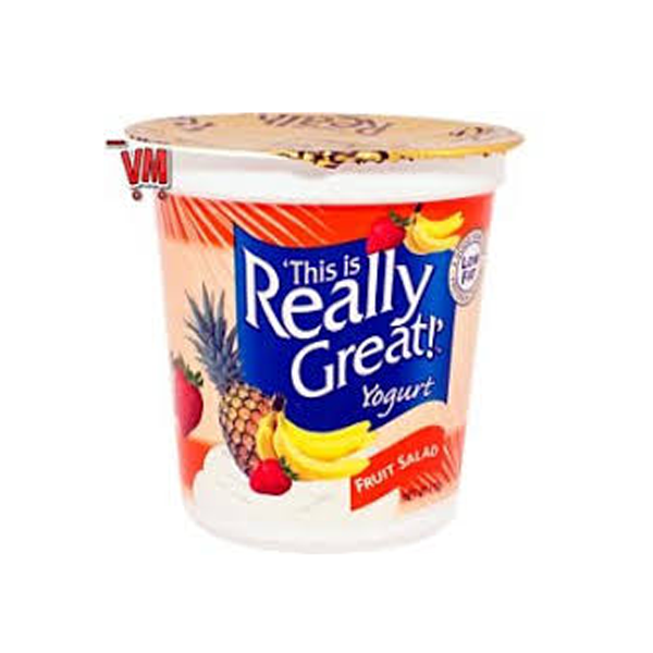 REALLY GREAT YOGURT FRUIT MEDLEY 170G