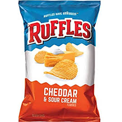 RUFFLES CHEDDAR CHEESE & SOUR CREAM 184.2G