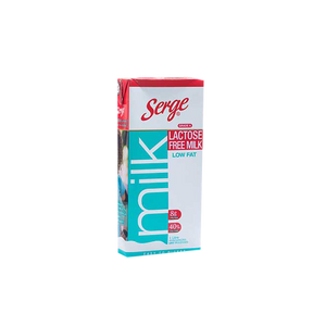 SERGE LACTOSE FREE MILK LOW FAT 1 LITRE