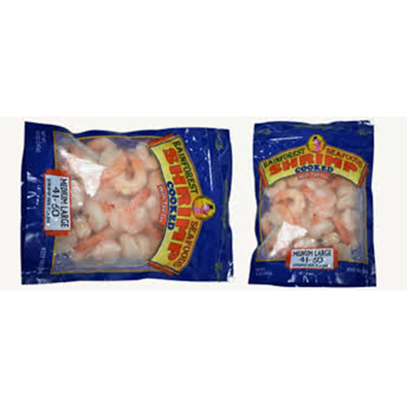 SHRIMP RAINFOREST SEAFOOD 41-60/LB