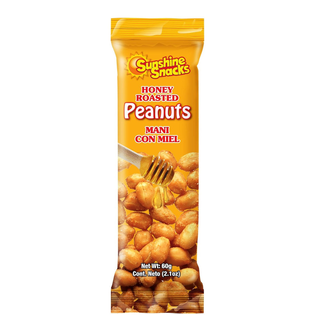 SUNSHINE  HONEY ROASTED PEANUTS   (PEANUT POURING) 60GRAM