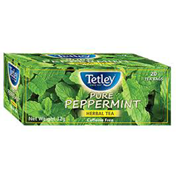 TETLEY PURE PEPPERMINT TEA BAG