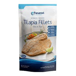 TILAPIA FILLETS BONELESS PANAMEI 454G