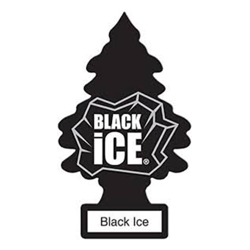 TREE CAR AIR FRESHNER BLACK ICE