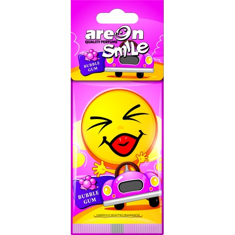 AREON SMILE AIR FRESHNER BUBBLE GUM