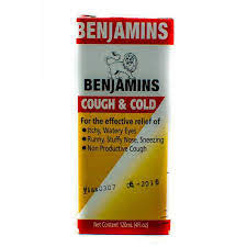 BENJAMINS RELIEF COUGH & COLD 120ML