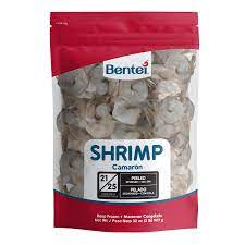 BENTEI SHRIMP 21-25 PEELED 2LBS 907G