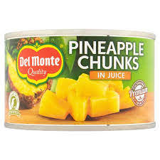 DEL MONTE PINEAPPLE CHUNKS JUICE 227G