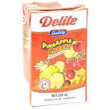DELITE PINEAPPLE CHERRY 250ML