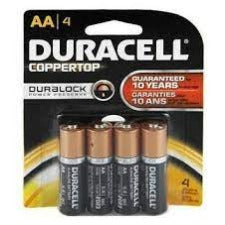 DURACELL AA 4 PACK
