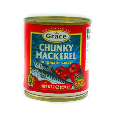 GRACE CHUNKY MACKEREL HOT TOMATO 200G
