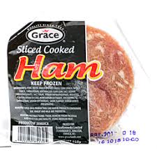 GRACE COOKED HAM SLICE 150G