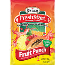 GRACE FRESH START (FRUIT PUNCH 34G)