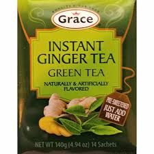 GRACE INSTANT GINGER TEA (14 SACHETS)140G