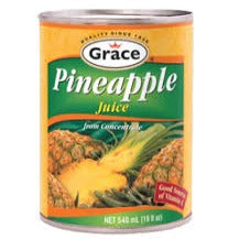 GRACE PINEAPPLE JUICE 540ML (18.26OZ)