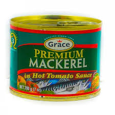 GRACE PREMIUM MACKEREL IN TOMATO SAUCE 410g