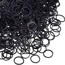 Rubber Bands Hair  Each Blk