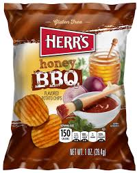 Herr's Honey Bbq 28G