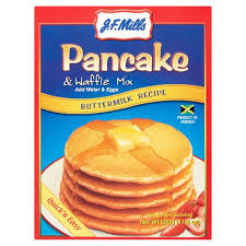 J.F. MILLS PANCAKE & WAFFLE MIX 500G