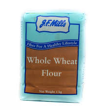 J.F.MILLS WHOLE WHEAT FLOUR 1 KG