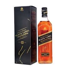 JOHNNIE WALKER BLACK LABEL 750ML