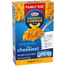KRAFT MACARONI & CHEESE FAMILY SIZE 14.5OZ