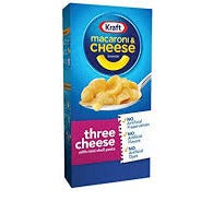 KRAFT MACARONI  & CHEESE 3 CHEESE 7.25OZ(206G)