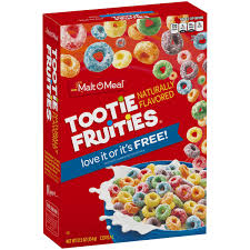 MALT O MEAL TOOTIE FRUITIES CEREAL 12.5OZ