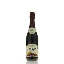 MAY SPARKLING FRUIT JUICE RED GRAPE NON/ALCOHOLIC