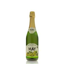 MAY SPARKLING FRUIT JUICE WHITE GRAPE NON/ALC