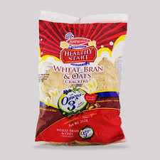 NAT. HEALTHY START WHEAT BRAN&OATS CRACKERS WITH O