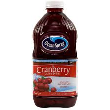 OCEAN SPRAY CRANBERRY JUICE 1.89L