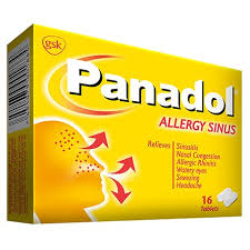 PANADOL ALLERGY SINUS TABLET