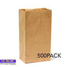 Brown Paper Bag 20Lb 500Ct