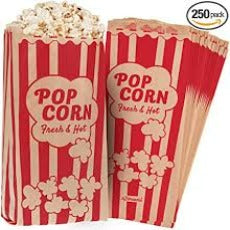 POPCORN PRINTED BAGS 1LB 50 COUNT