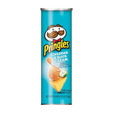 PRINGLES CHEDDAR & SOUR CREAM 158G