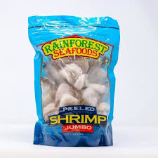 SHRIMP PEELED & DEVEINED RAINFOREST 2LBS 61-70