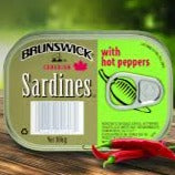 SARDINE WITH HOT PEPPER BRUNSWICK 106G S