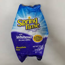 SPRINGTIME DETERGENT  WITH WHITENER-BLU 200G