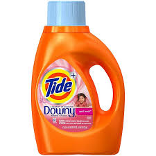 TIDE 2X LIQUID WITH DOWNY APRIL FRESH 46OZ