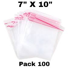 ZIP LOCK PILL BAG 7x10 (ITEM # HA F14588) 120 COUNT