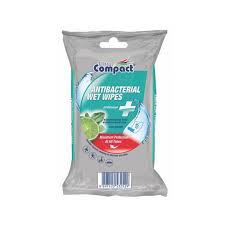 ULTRA COMPACT ANTIBACTERIAL WIPES 15 COUNT
