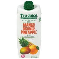 TRU-JUICE MANGO/ORANGE/PINEAPPLE 500ML