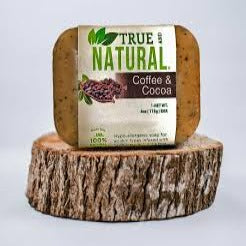 TRUE&NATURAL COFFEE & COCOA SOAP 115G