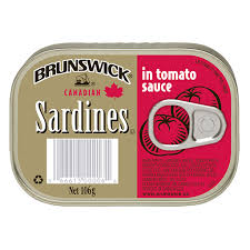 BRUNSWICK SARDINES IN TOMATO SAUCE 106G